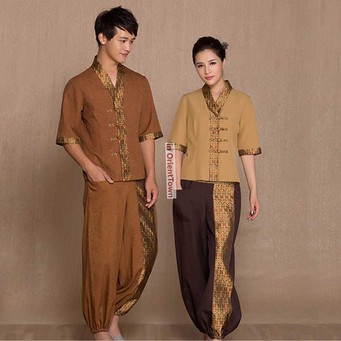 Wellness Spa And Salon - Ensemble haut et pantalon de massage