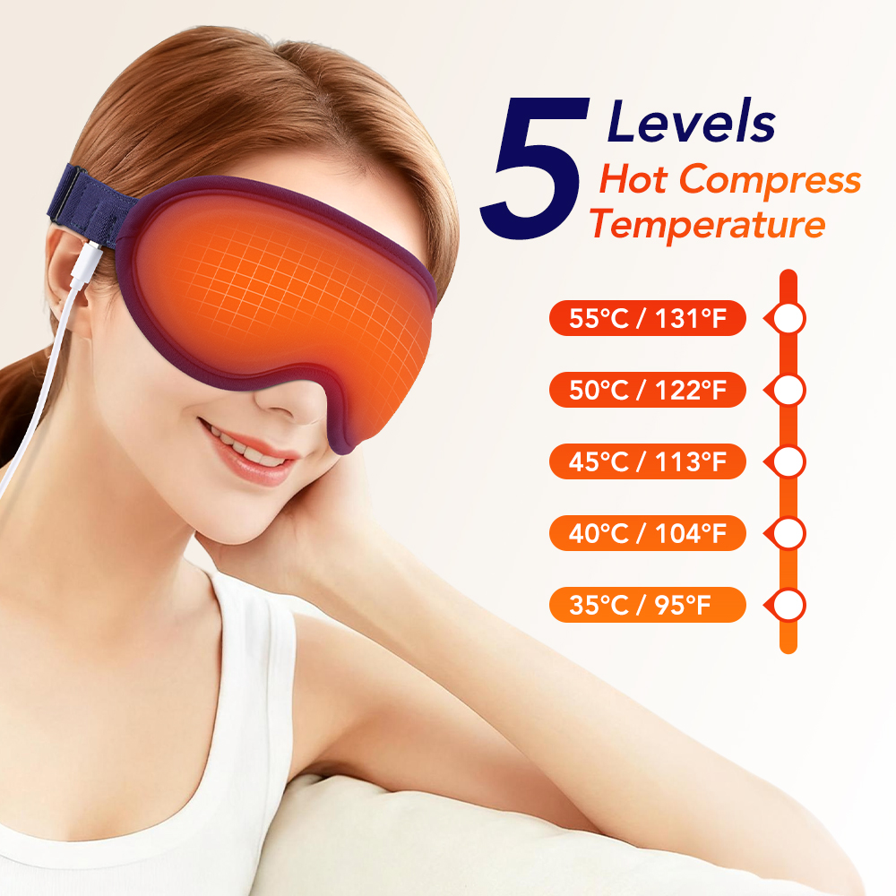 Eye Mask Heated - Masque chauffant pour les yeux rechargeable