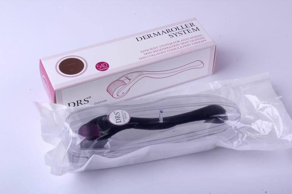 Derma Roller 0.25 - Professionnel 540 rouleau Derma 0.2/0.25/0.3mm cheveux