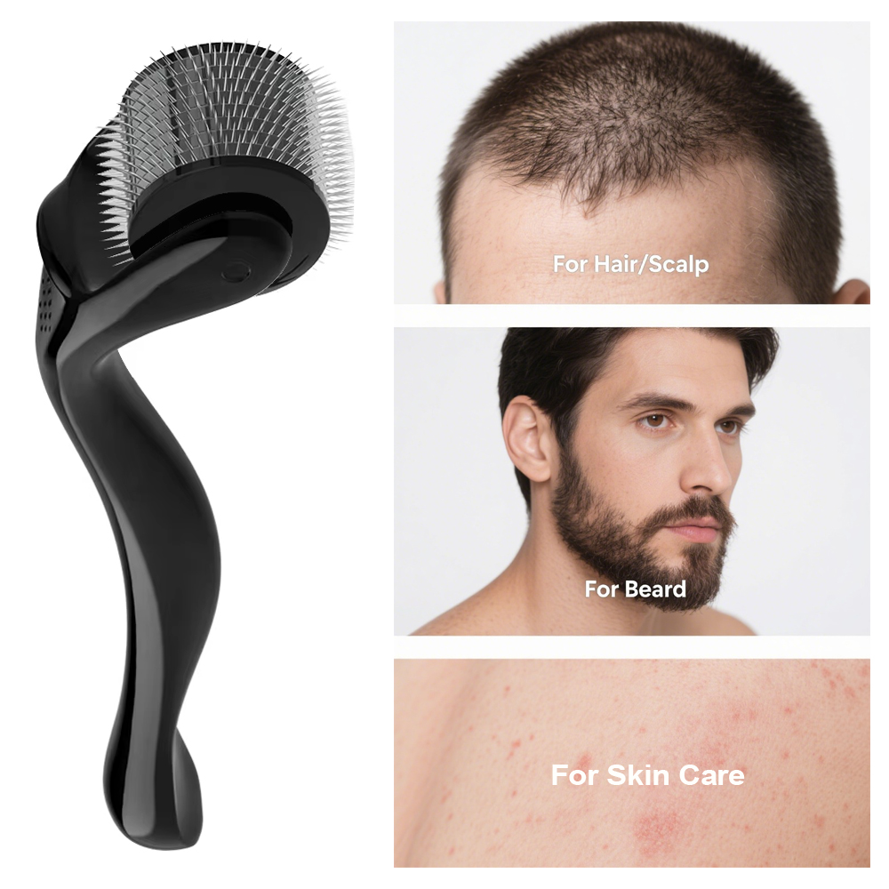 Derma Roller 0.25 - Rouleau Derma 0.2/0.25/0.3mm pour cheveux et