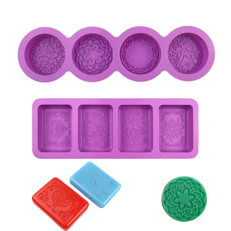 Bath Bomb Mold - Moule en Silicone à motif de