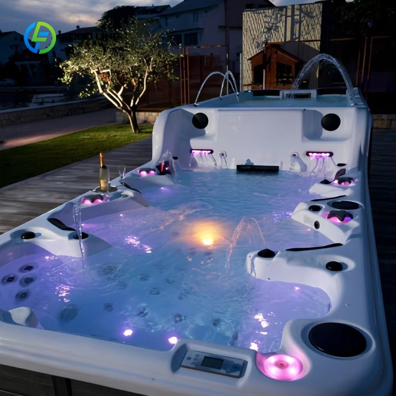 Spa Wellness Resorts - Spa de nage à deux zones
