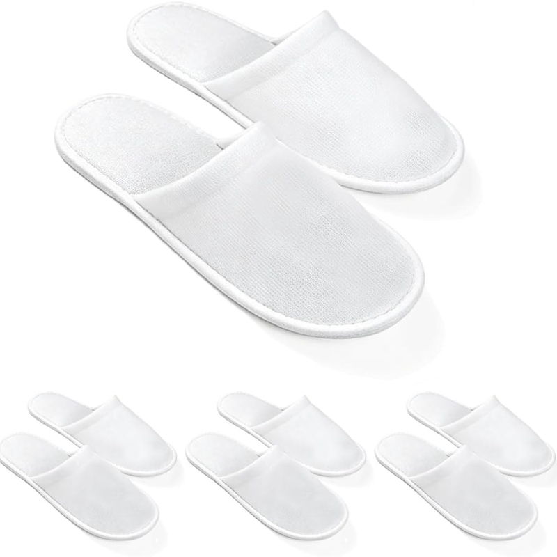 Spa & Wellness Dr Roy Sothers - 10/20 paires de pantoufles jetables blanches