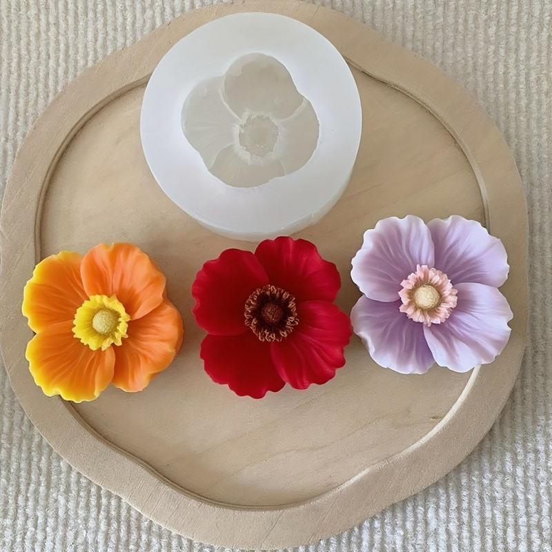 Moule en silicone 3 fleurs, bo - Bath Bomb Mold avis et prix