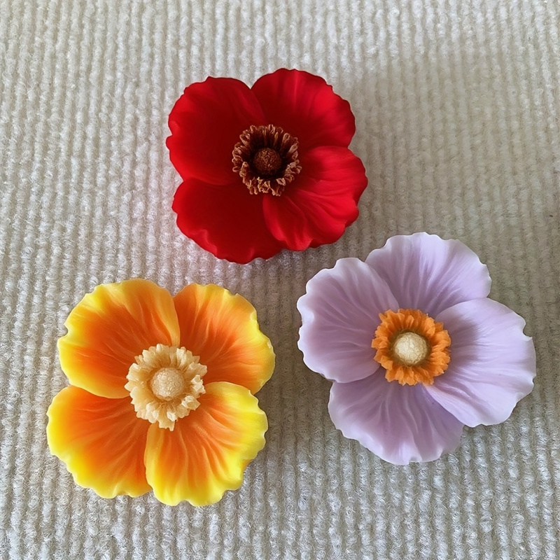 Moule en silicone 3 fleurs, bo - Bath Bomb Mold avis et prix