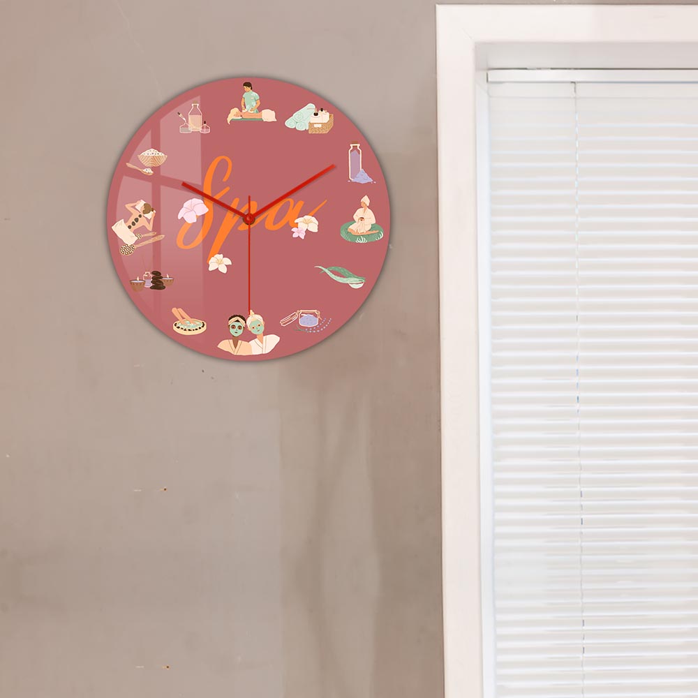 Horloge murale silencieuse à q - Wellness Spa And Salon avis et prix
