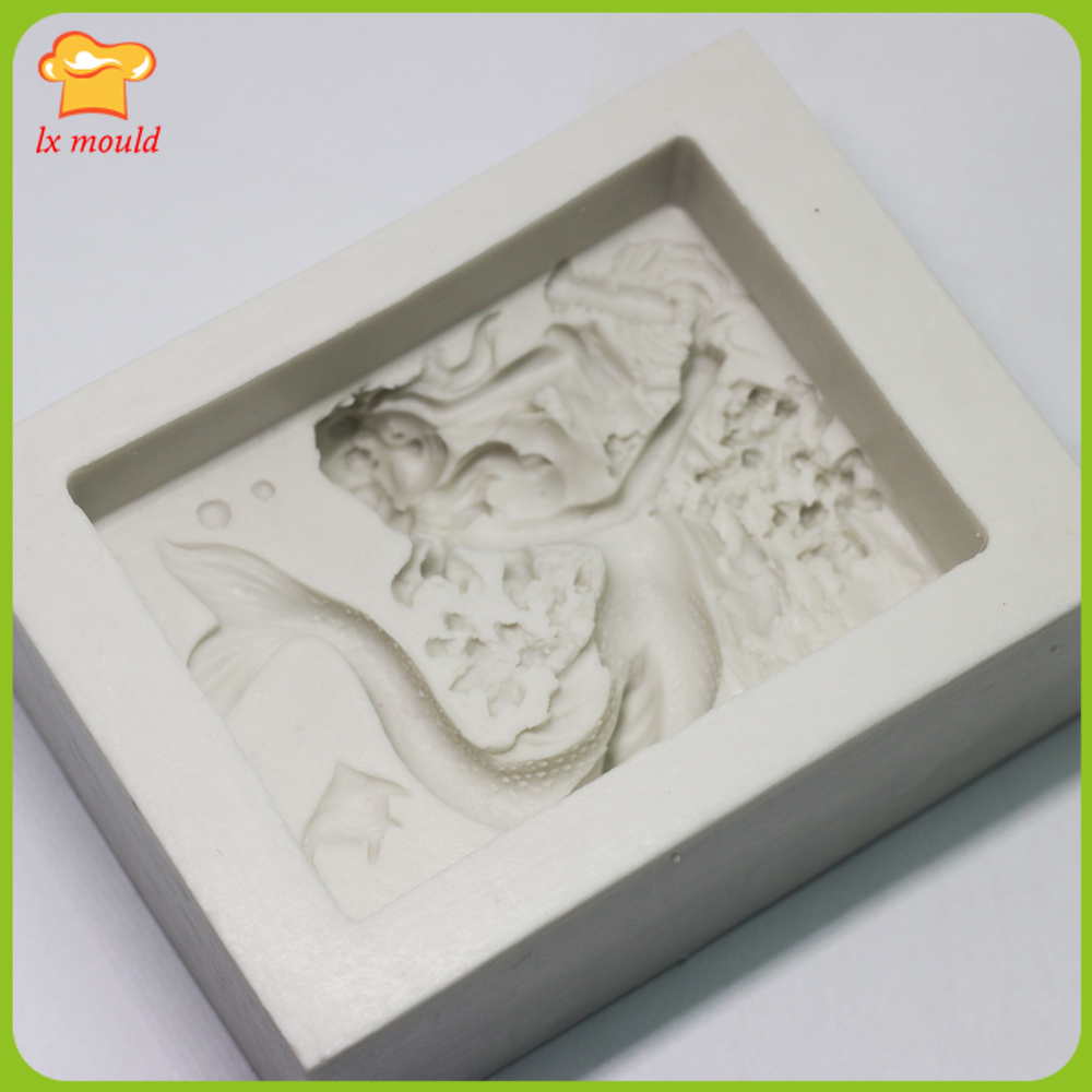 Moules en silicone 2D sirène p - Bath Bomb Mold avis et prix