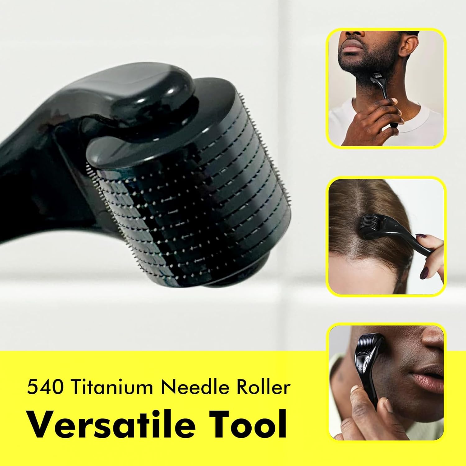 Rouleau Derma à 540 Aiguilles  - Derma Roller 0.25 avis et prix