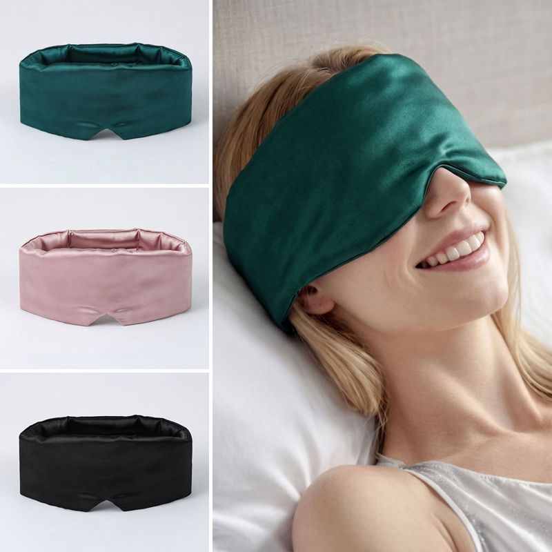 Masque de sommeil en soie glac - Eye Mask Heated avis et prix