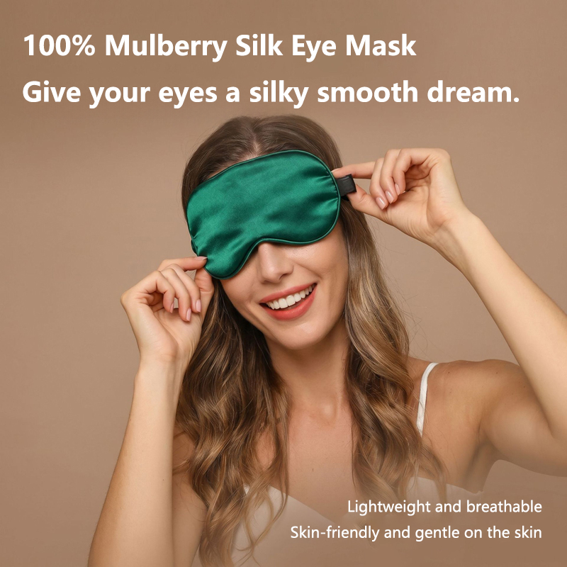 Masque de sommeil en soie glac - Eye Mask Heated avis et prix