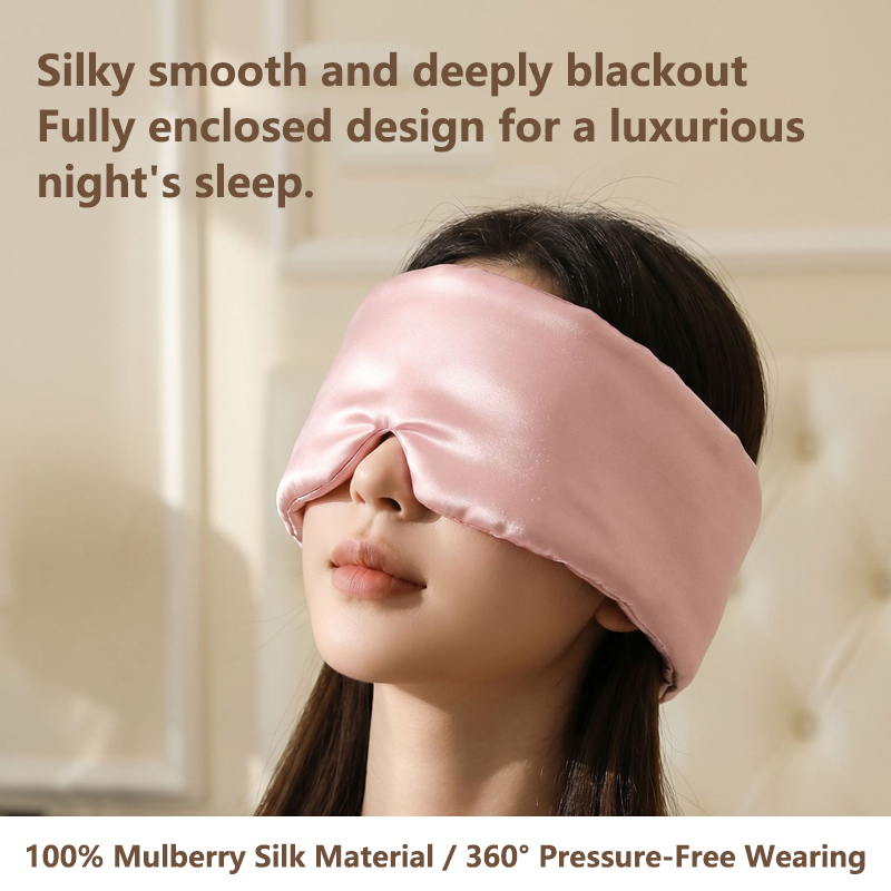 Masque de sommeil en soie glac - Eye Mask Heated avis et prix