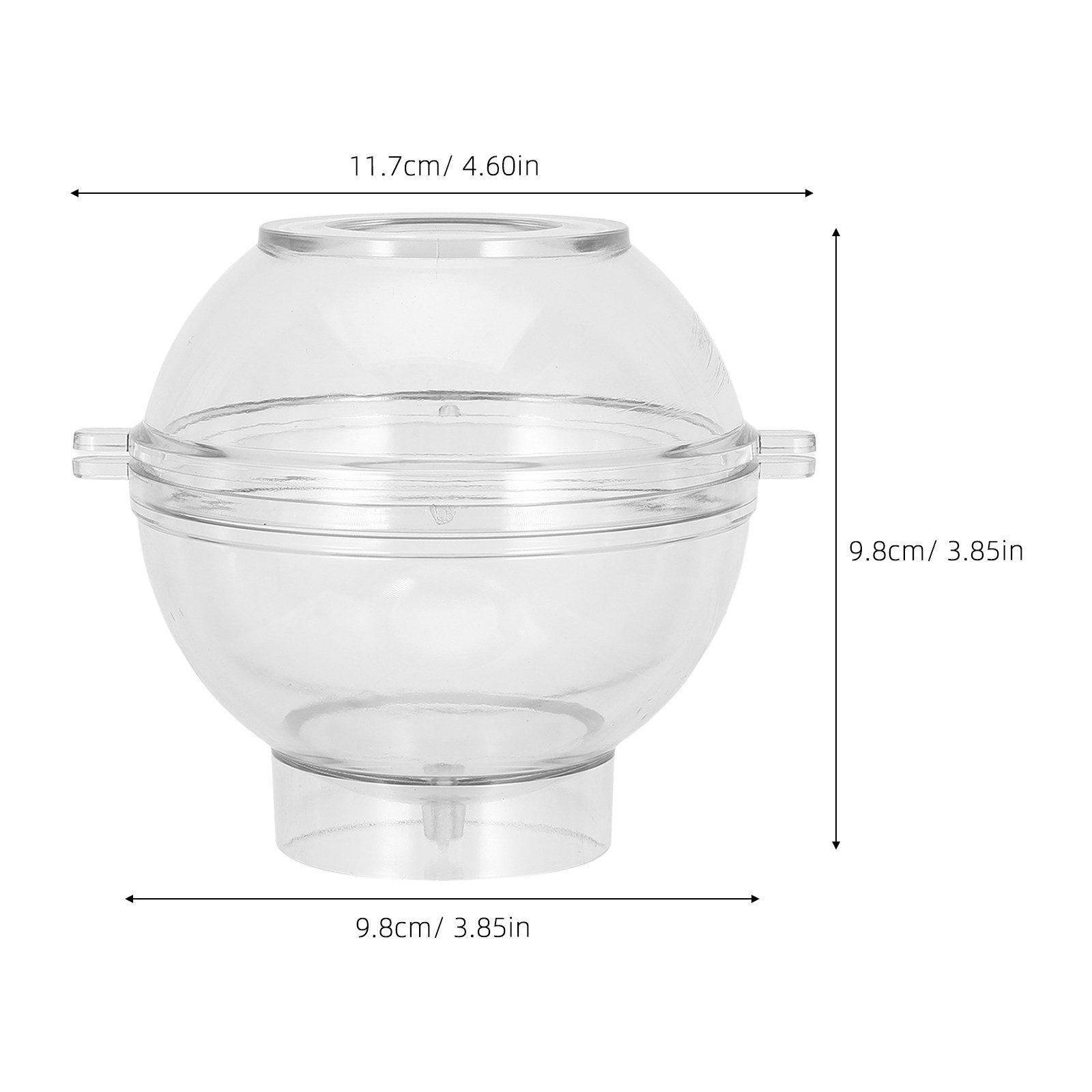 Moule sphérique en acrylique 9 - Bath Bomb Mold avis et prix