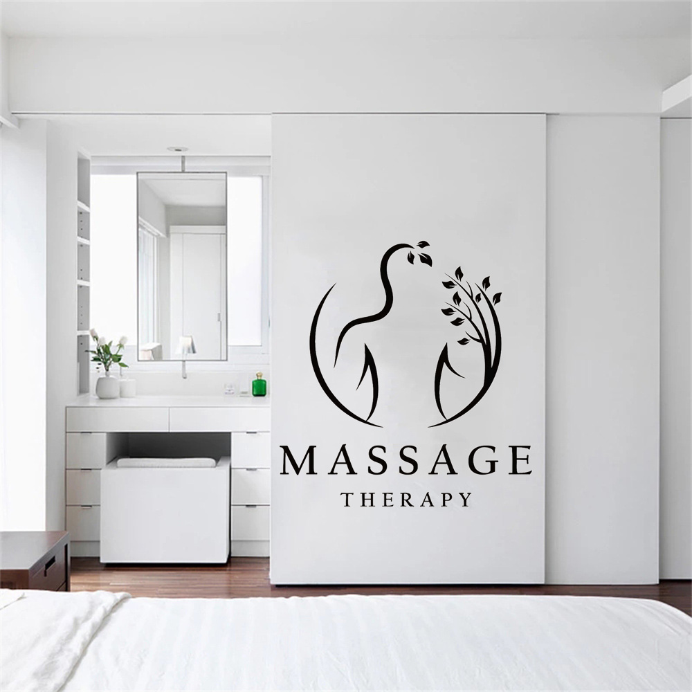 Autocollant mural en vinyle po - Wellness Spa And Salon avis et prix