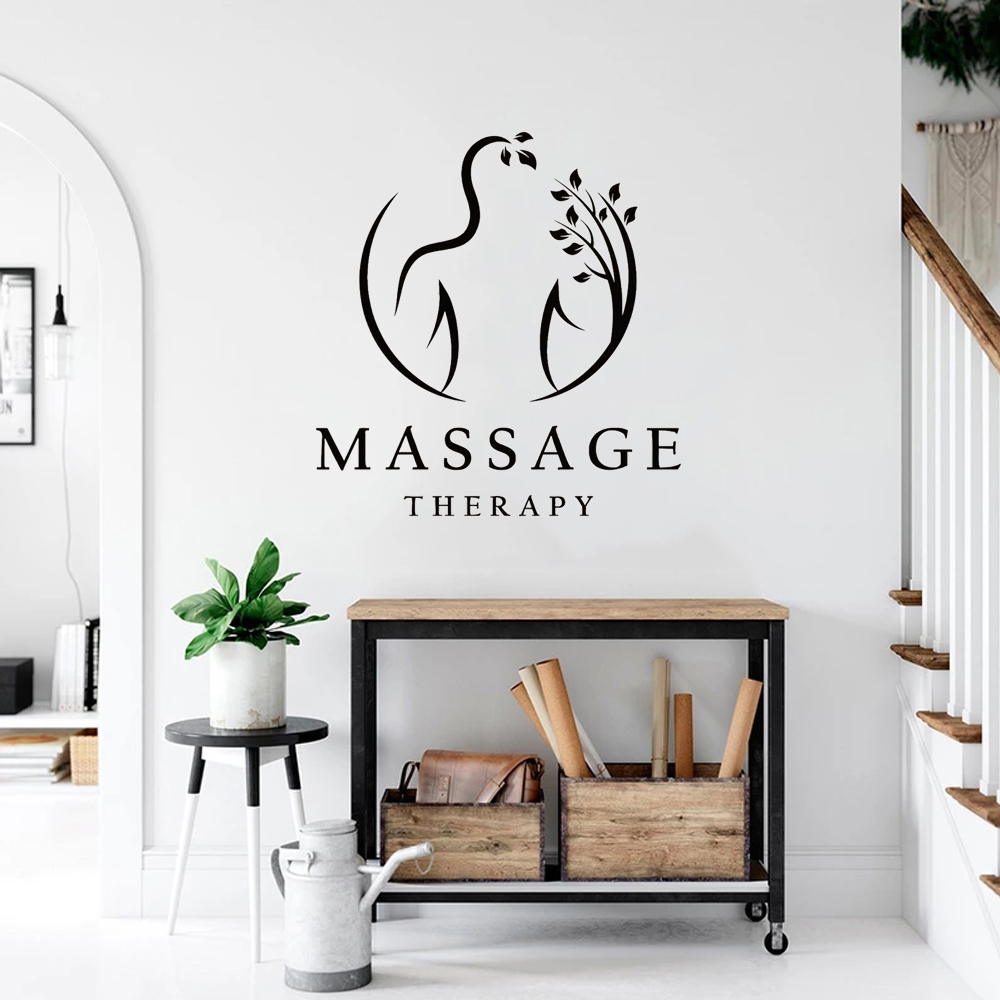 Autocollant mural en vinyle po - Wellness Spa And Salon avis et prix