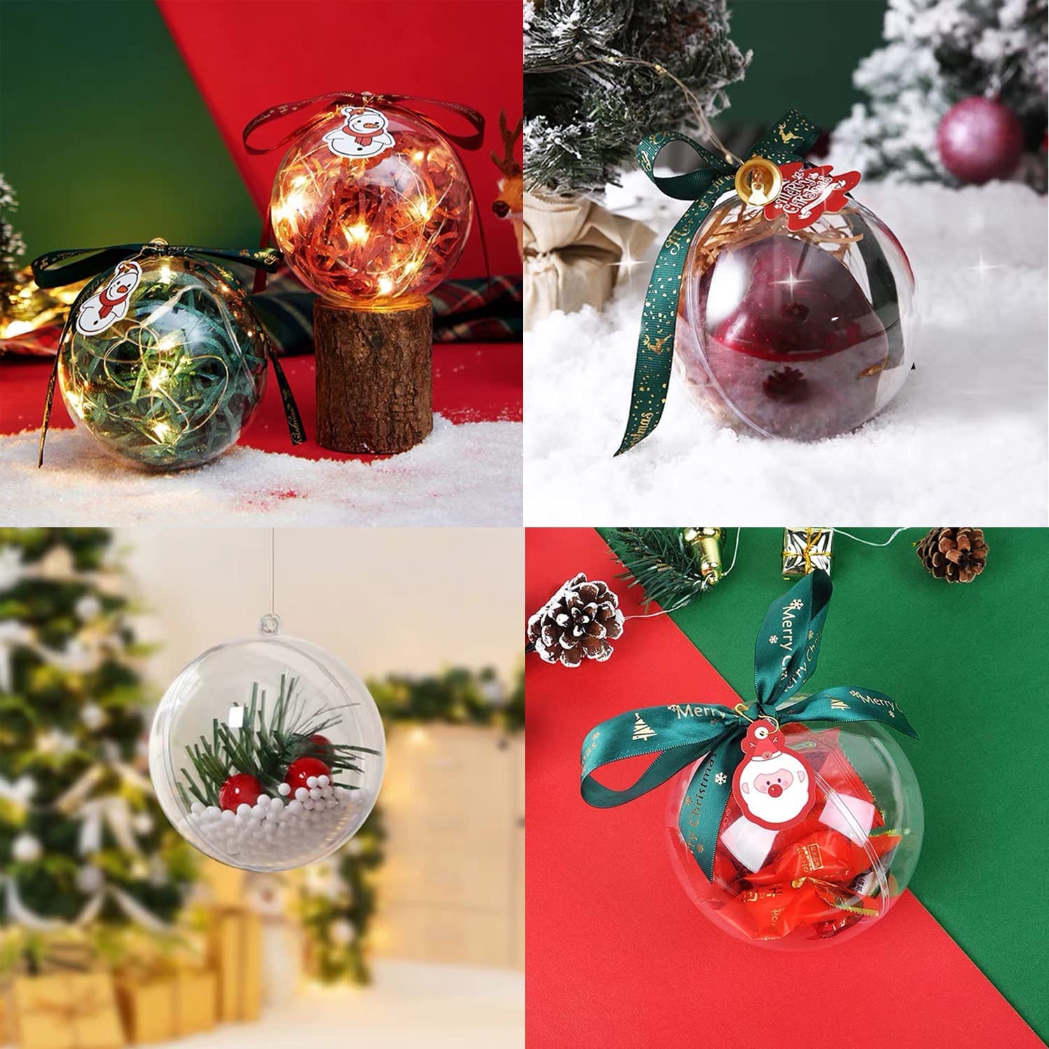 Ornements en plastique transpa - Bath Bomb Mold avis et prix