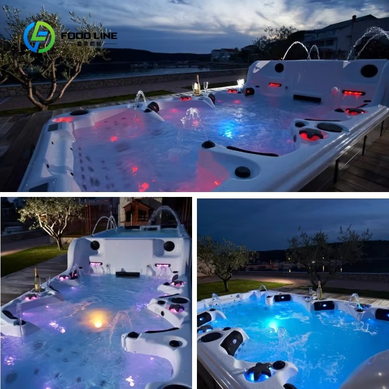 Spa de nage à deux zones de qu - Spa Wellness Resorts avis et prix