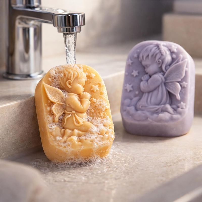 Moule en silicone Ange pour la - Bath Bomb Mold avis et prix