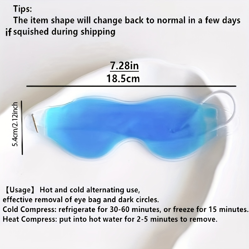 2 masques pour les yeux en gel - Eye Mask Heated avis et prix